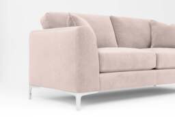 melody - 3 Seater Sofa, Cotton Blend / Bisque - thumbnail 3
