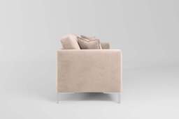 melody - 3 Seater Sofa, Cotton Blend / Bisque - thumbnail 2