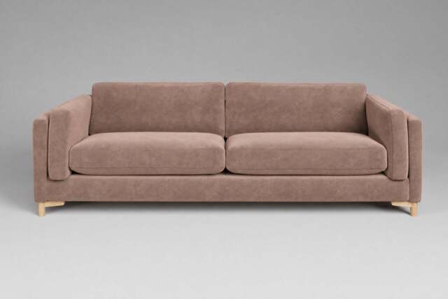 Fusion - 4.5 Seater Sofa, Cotton Blend / Chai - image 1