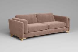 Fusion - 4.5 Seater Sofa, Cotton Blend / Chai - thumbnail 4