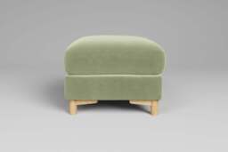 Fusion - Footstool (Small), Brushed Wool Feel / Sage - thumbnail 1