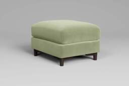 Fusion - Footstool (Small), Brushed Wool Feel / Sage - thumbnail 4