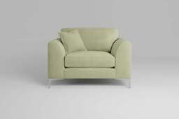 melody - Loveseat, Brushed Wool Feel / Sage - thumbnail 1