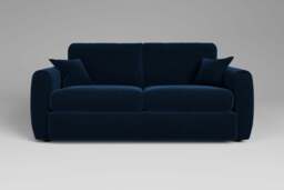 Tranquil - 3 Seater Sofa, Soft Touch Velvet / Royal Blue - thumbnail 1