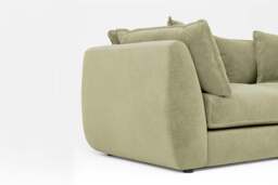 Utopia - 5 Piece - Rearrangeable Modular Sofa, Cotton Blend / Jade / Casual Trim - thumbnail 2