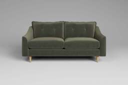 hush - 3 Seater Sofa, Luxe Woven Velvet / Pine