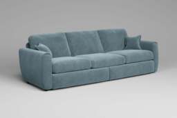 Tranquil - 5 Seater Sofa, Cotton Blend / Topaz - thumbnail 2