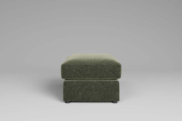 Tranquil - Small Storage Stool, Cosy Textured Weave / Pistachio - image 1