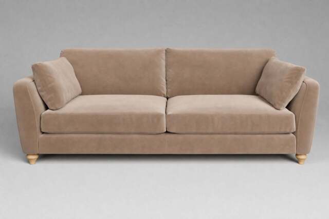 Daydream - 4.5 Seater Sofa, Soft Touch Velvet / Soft Mink - image 1