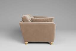 Daydream - 4.5 Seater Sofa, Soft Touch Velvet / Soft Mink - thumbnail 3