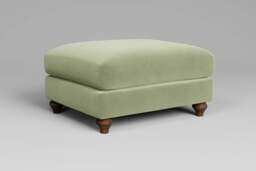 Daydream - Footstool (Large), Brushed Wool Feel / Sage - thumbnail 3