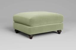 Daydream - Footstool (Large), Brushed Wool Feel / Sage - thumbnail 4
