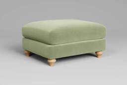 Daydream - Footstool (Large), Brushed Wool Feel / Sage - thumbnail 2