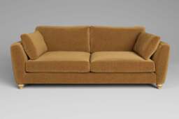 Daydream - 4 Seater Sofa, Luxe Woven Velvet / Old Gold