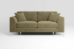 melody - 3 Seater Sofa Bed, Cotton Blend / Jade - thumbnail 1