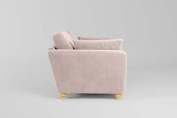 Daydream - 3 Seater Sofa, Cotton Blend / Bisque - thumbnail 2