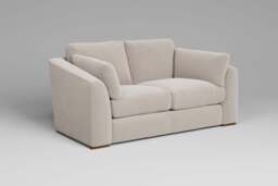 Muse - 2 Seater Sofa, Plush Chenille / Chalk - thumbnail 3