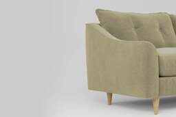 hush - Loveseat, Cotton Blend / Jade - thumbnail 3