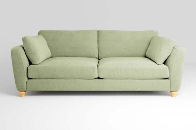 Daydream - 4 Seater Sofa, Brushed Wool Feel / Sage - image 1