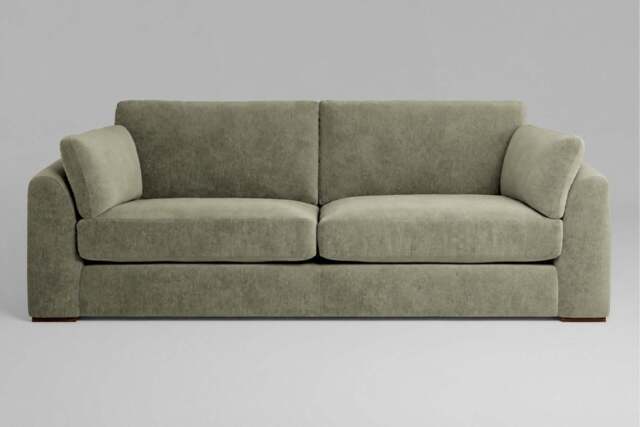 Muse - 4.5 Seater Sofa, Cotton Blend / Jade - image 1