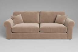 Mellow - 4.5 Seater Sofa, Soft Touch Velvet / Soft Mink