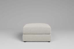 Utopia - Footstool - Rearrangeable Modular Sofa, Boucle / Ivory / Casual Trim - thumbnail 5