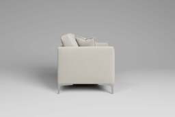 melody - Loveseat, Luxe Woven Velvet / Snow - thumbnail 3