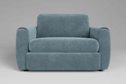 Tranquil - Loveseat, Cotton Blend / Topaz - thumbnail 1