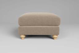 Daydream - Footstool (Medium), Plush Chenille / Cashmere - thumbnail 1