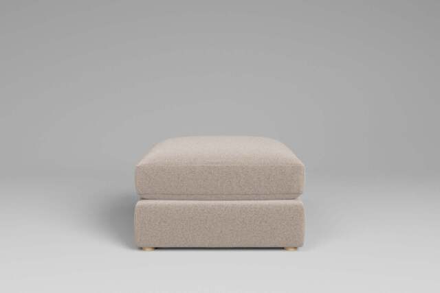 Zen - Footstool, Basket Weave / Sand - image 1