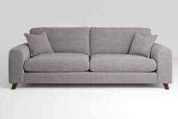 Serenity - 4.5 Seater Sofa, Brushed Wool Feel / Pewter