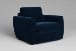 Tranquil - Chair, Soft Touch Velvet / Royal Blue - thumbnail 2