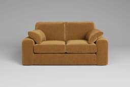 7th Heaven Maxi - 2 Seater Sofa, Luxe Woven Velvet / Old Gold