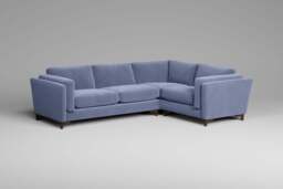Fusion - Small Corner Sofa, Brushed Wool Feel / Denim - thumbnail 3