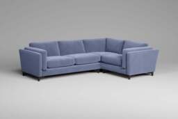 Fusion - Small Corner Sofa, Brushed Wool Feel / Denim - thumbnail 4