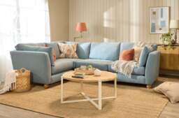 Daydream  -  Small Corner Sofa, Cotton Blend / Topaz - thumbnail 6