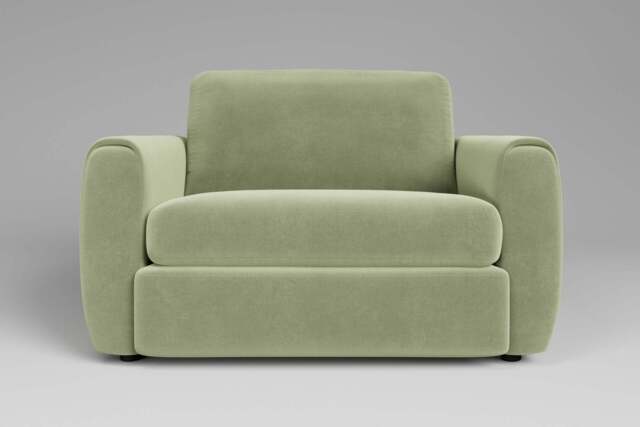 Tranquil - Loveseat, Brushed Wool Feel / Sage - image 1