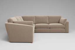 Muse - Large Corner Sofa, Plush Chenille / Cashmere - thumbnail 2