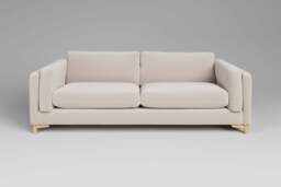 Fusion - 4 Seater Sofa, Basket weave / Shell - thumbnail 1