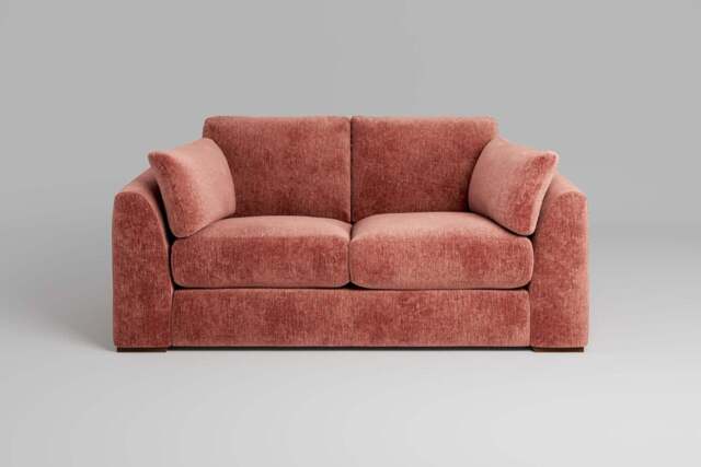 Muse - 2 Seater Sofa, Soft Woven Chenille / Spice - image 1