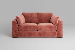 Muse - 2 Seater Sofa, Soft Woven Chenille / Spice - thumbnail 1