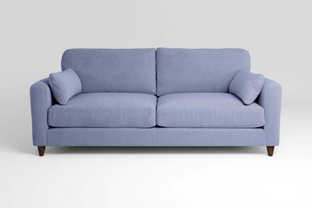 7th Heaven Midi - 4 Seater Sofa, Brushed Wool Feel / Denim - image 1