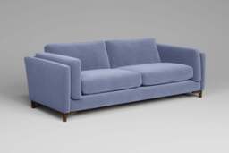Fusion - 4 Seater Sofa, Brushed Wool Feel / Denim - thumbnail 3