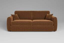 Tranquil - 4 Seater Sofa, Plush Chenille / Maple - thumbnail 1