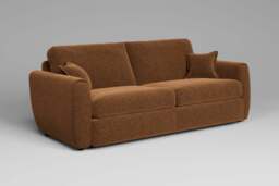Tranquil - 4 Seater Sofa, Plush Chenille / Maple - thumbnail 2