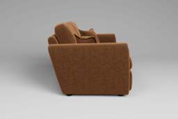 Tranquil - 4 Seater Sofa, Plush Chenille / Maple - thumbnail 3