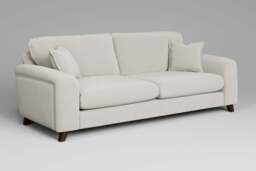 Serenity - 4.5 Seater Sofa, Luxe Woven Velvet / Snow - thumbnail 2