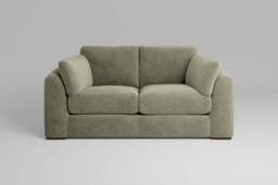 Muse - 2 Seater Sofa, Cotton Blend / Jade