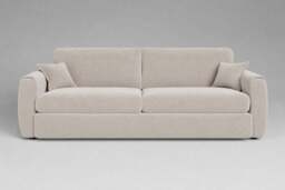 Tranquil - 4.5 Seater Sofa, Plush Chenille / Chalk