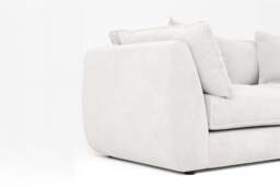 Utopia - 5 Piece - Rearrangeable Modular Sofa, Brushed Wool Feel / Whisper / Casual Trim - thumbnail 4
